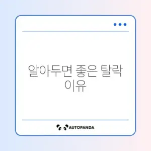 국민취업지원제도 탈락사유 완벽 정리 가이드