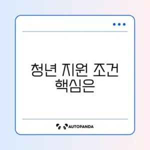 청년내일저축계좌 자격요건 완벽 정리 가이드