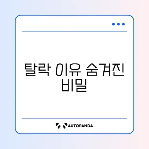 청년도약계좌 탈락사유 완벽 정리 및 해결 방법 알아보기