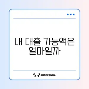 신용대출 지급금액
