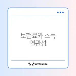 자동차보험 소득기준